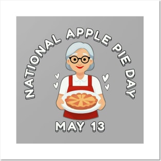 National Apple Pie Day May 13 Posters and Art
